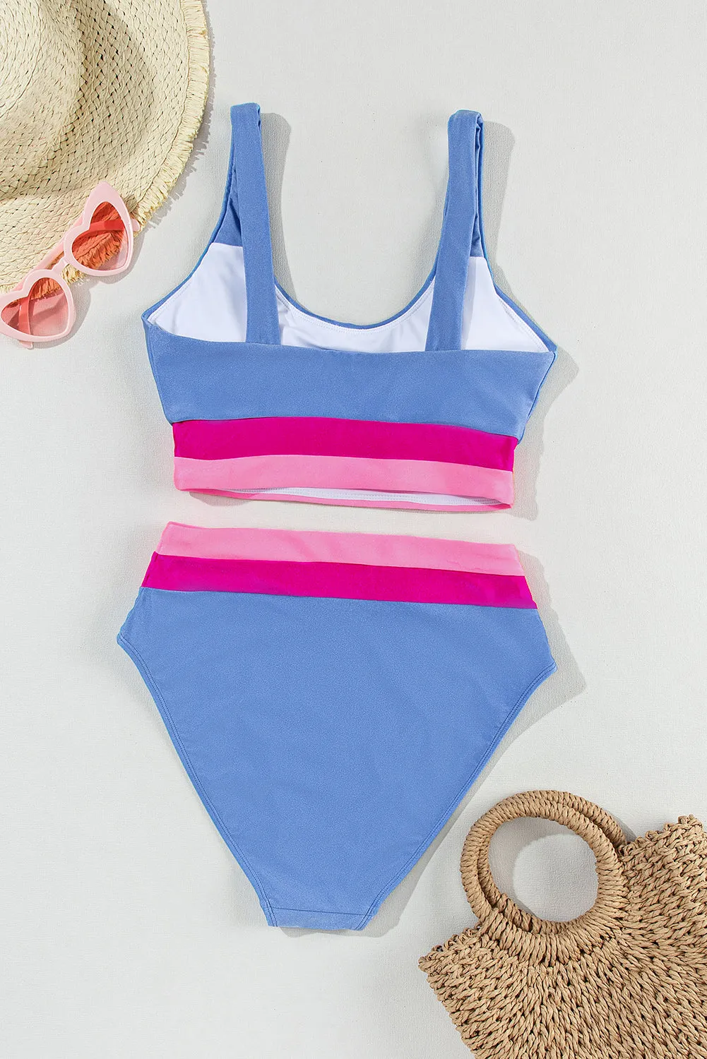 High Waisted Bikini Swimsuit