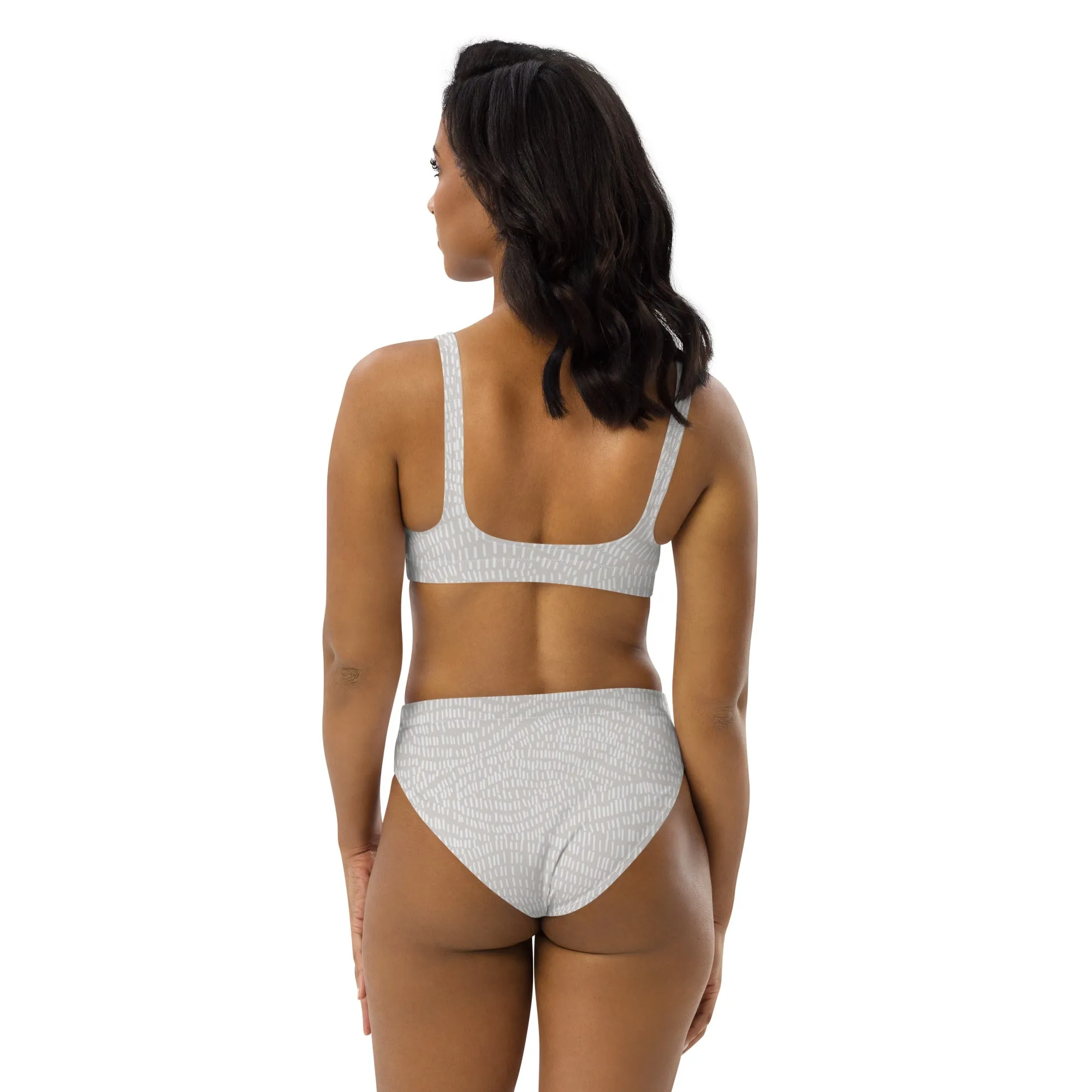High Waisted Bikini Womens (Glamourange Luxury Bikini High Waisted - 0086 Patterns Model)
