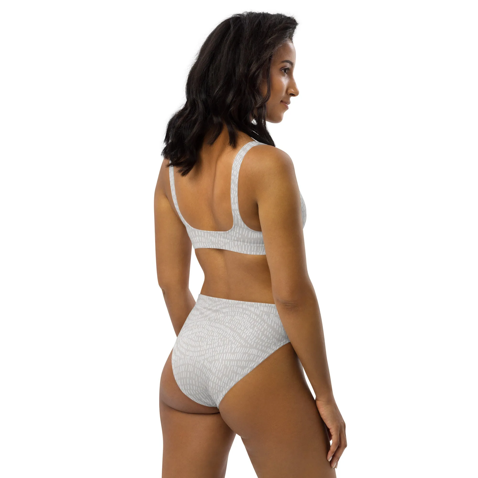 High Waisted Bikini Womens (Glamourange Luxury Bikini High Waisted - 0086 Patterns Model)