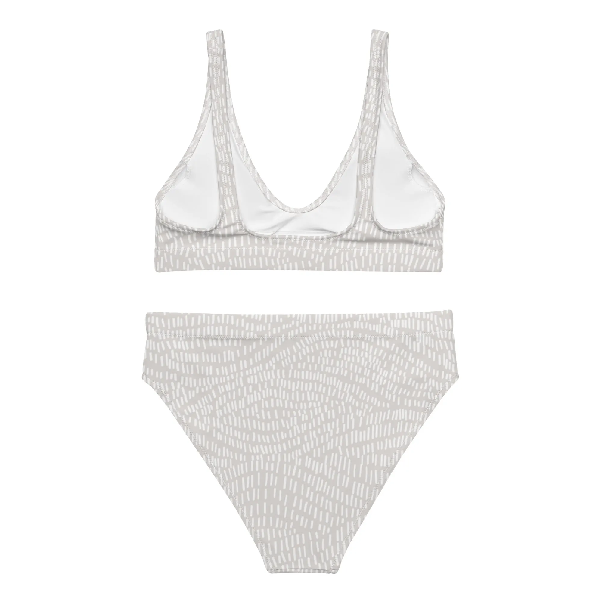 High Waisted Bikini Womens (Glamourange Luxury Bikini High Waisted - 0086 Patterns Model)