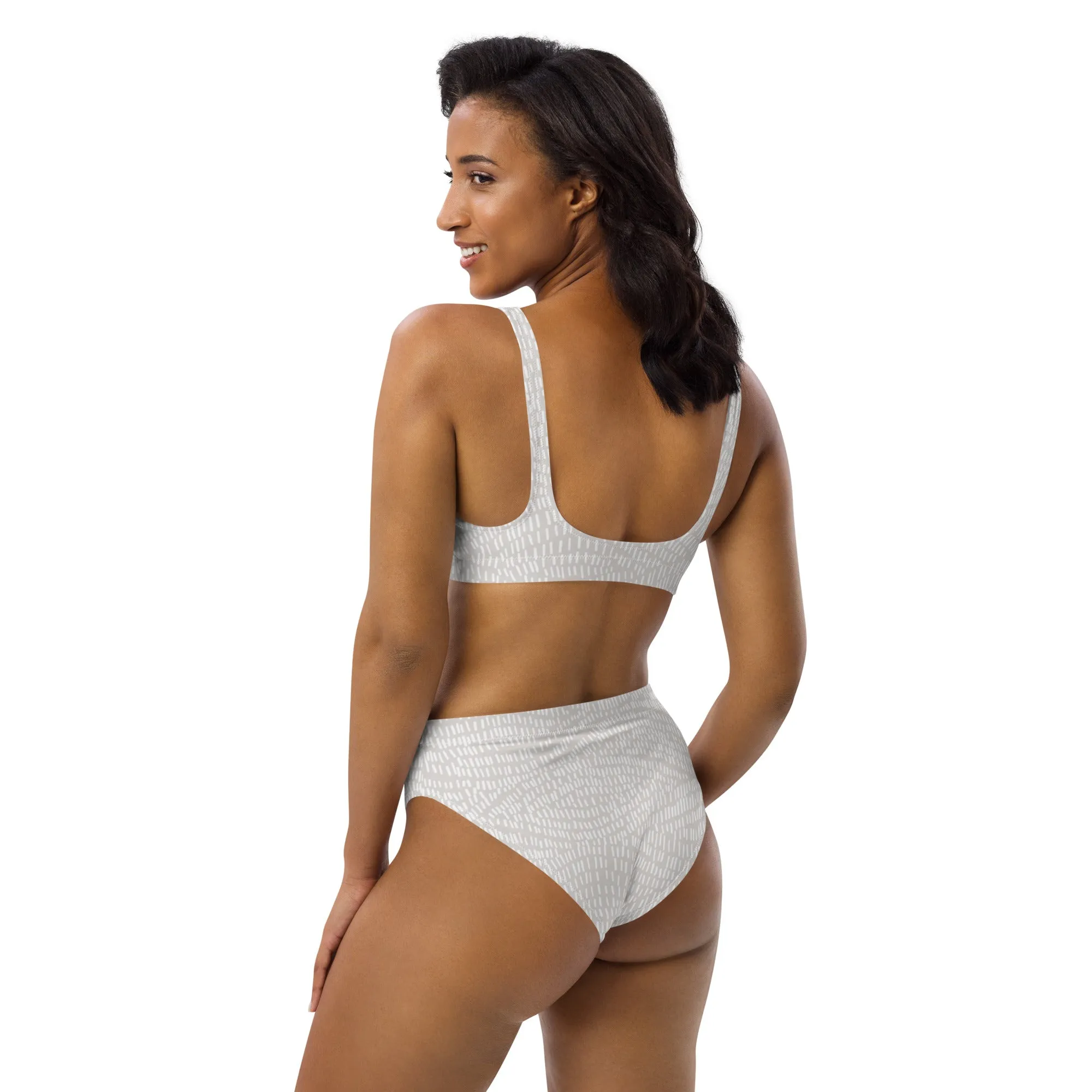 High Waisted Bikini Womens (Glamourange Luxury Bikini High Waisted - 0086 Patterns Model)