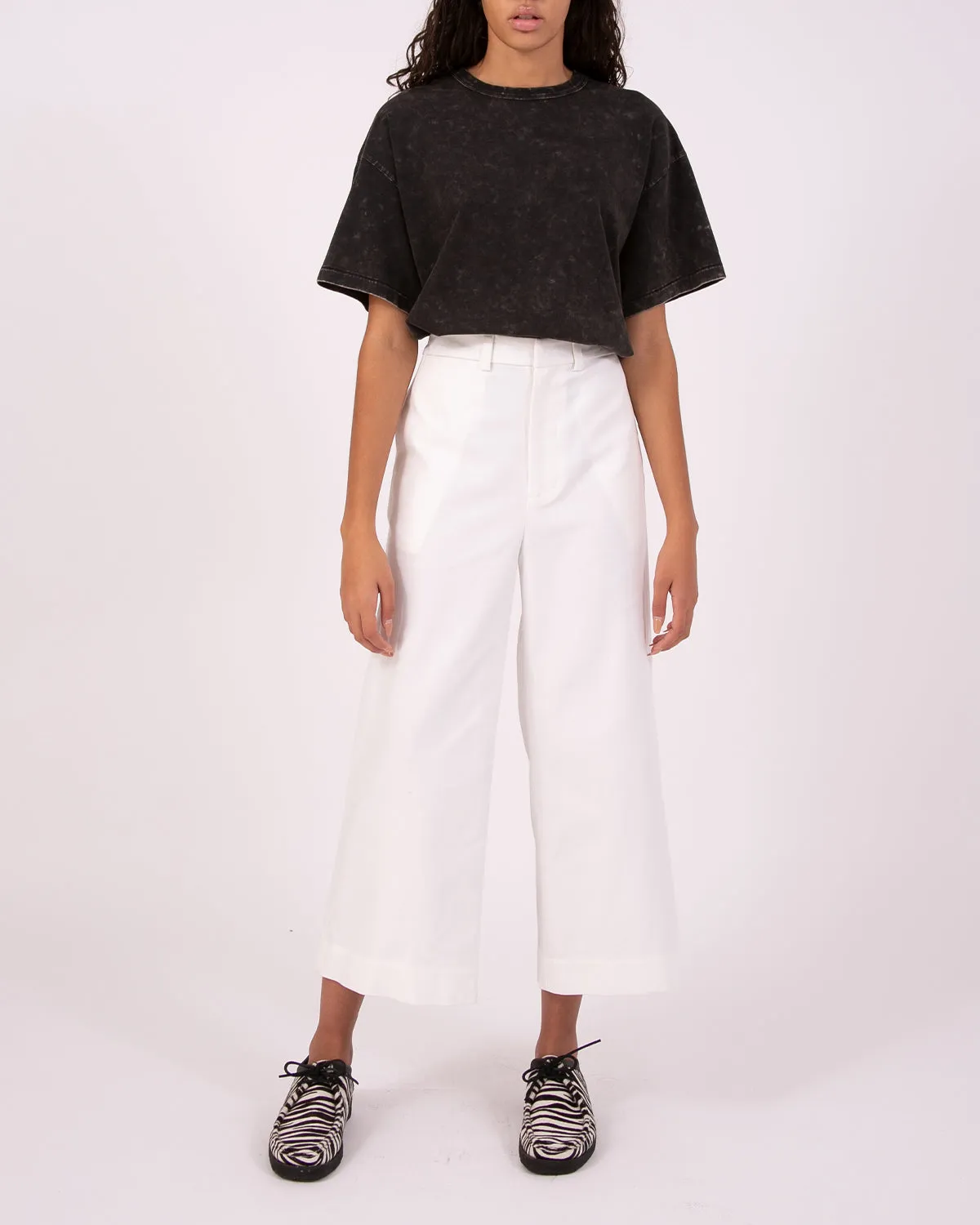High Waisted Trouser - Natural W
