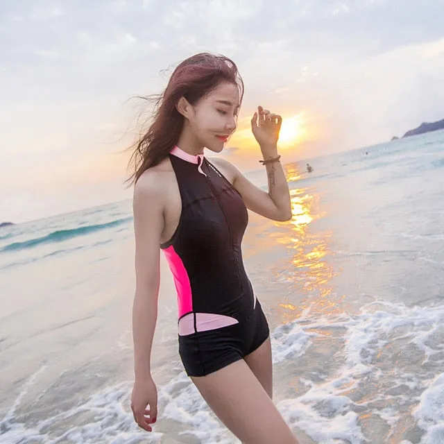 HISEA Womens Sleeveless Rash Guard