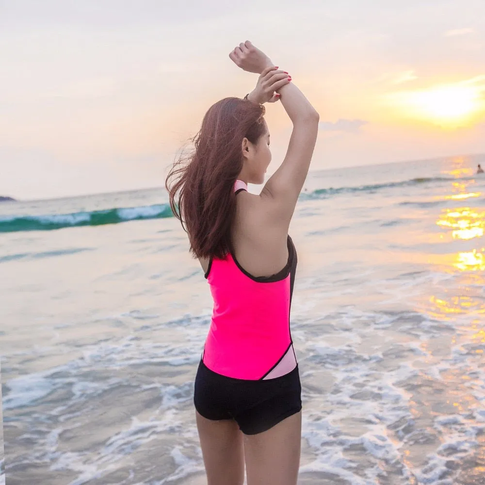 HISEA Womens Sleeveless Rash Guard