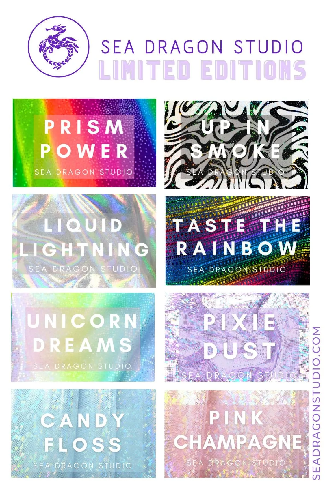 Holographic Dust Mask | 13 Colors
