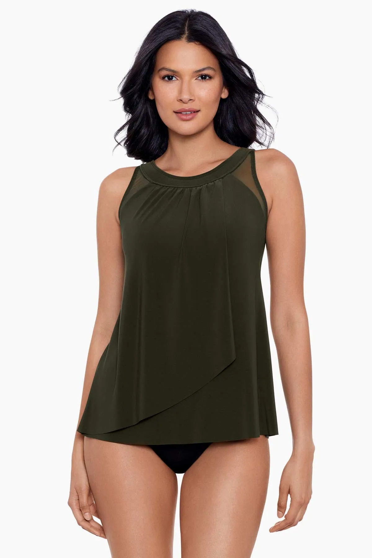 Illusionists Ursula Underwire Tankini Top