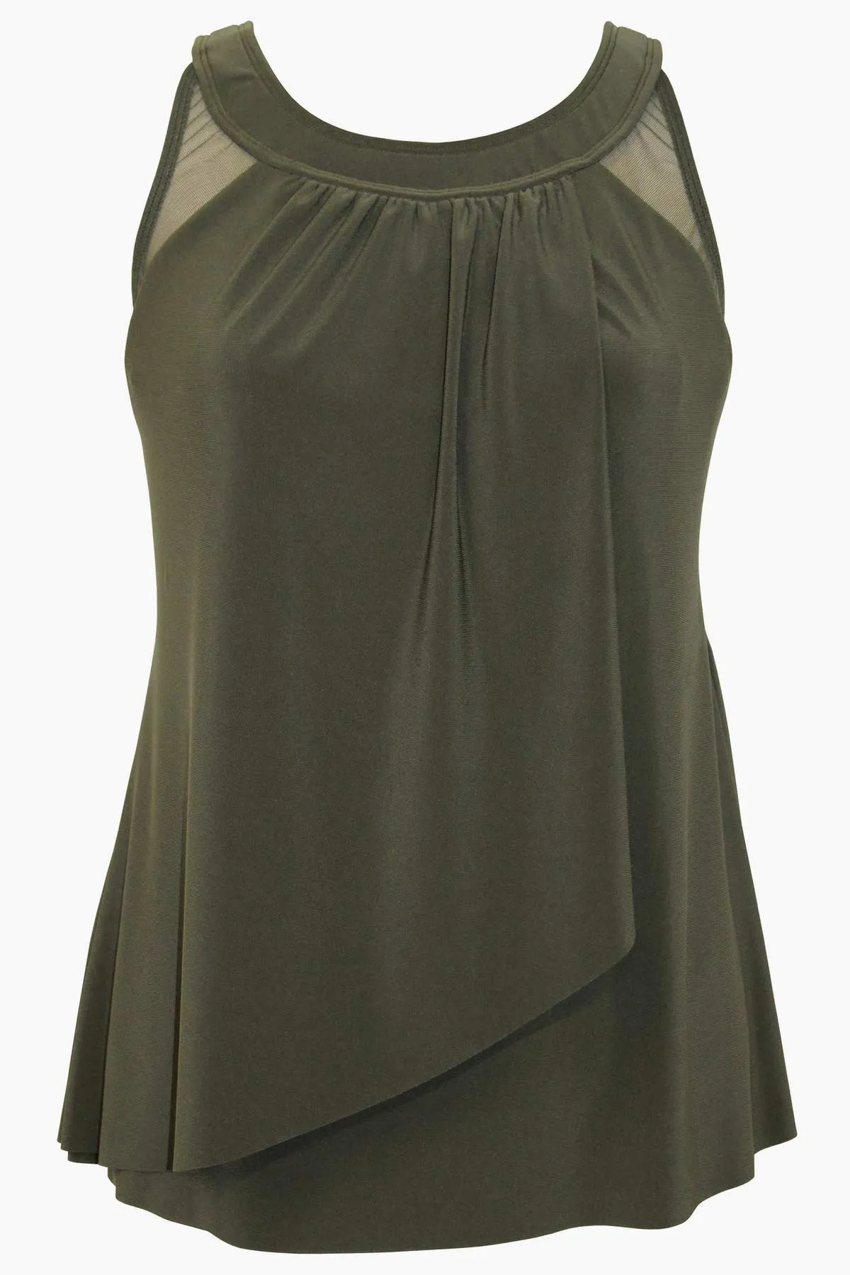 Illusionists Ursula Underwire Tankini Top