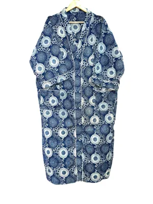 INDIGO  - KIMONO ROBE
