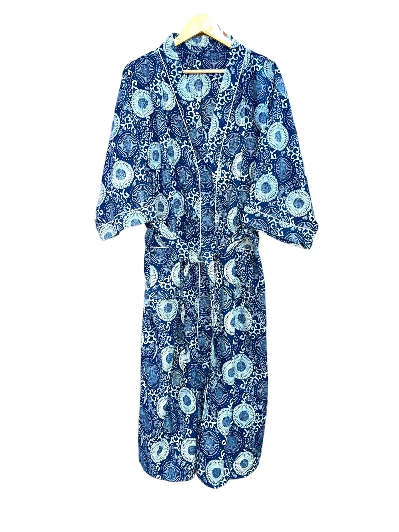 INDIGO  - KIMONO ROBE