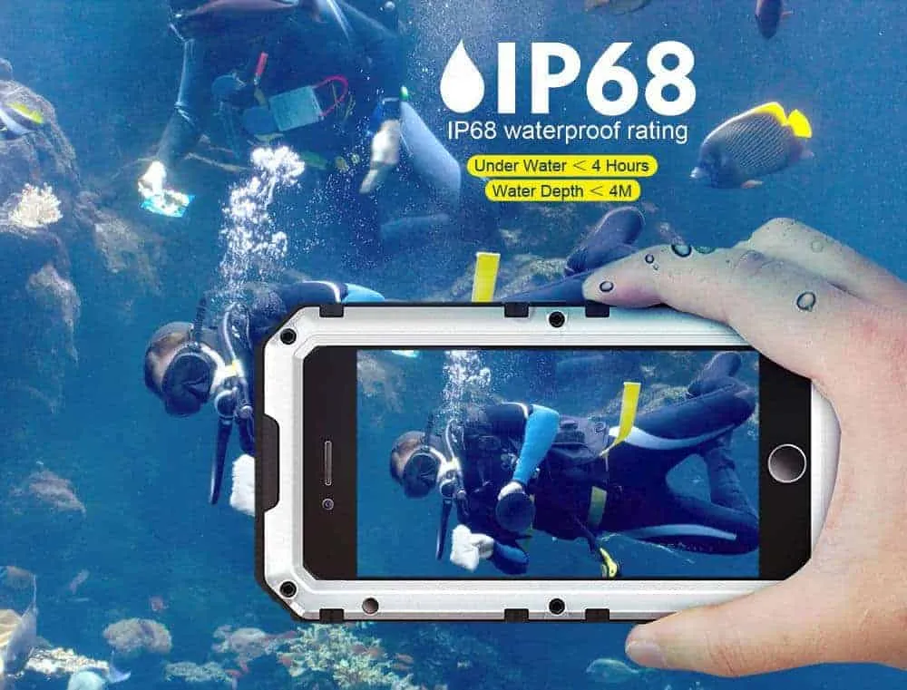 iPhone 7 Cases Black Waterproof Gorilla Case