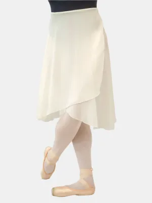 Ivory Wrap Long Dance Skirt MP310