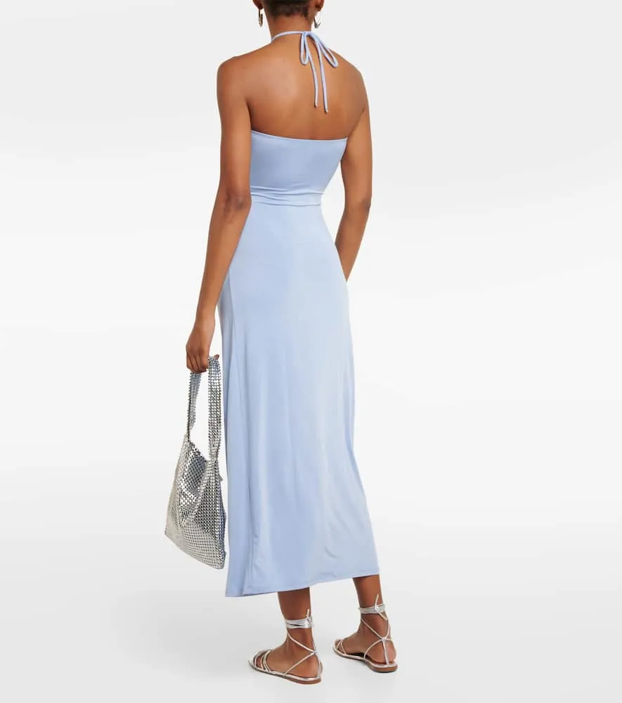 Jade Swim Kira ruched midi dress