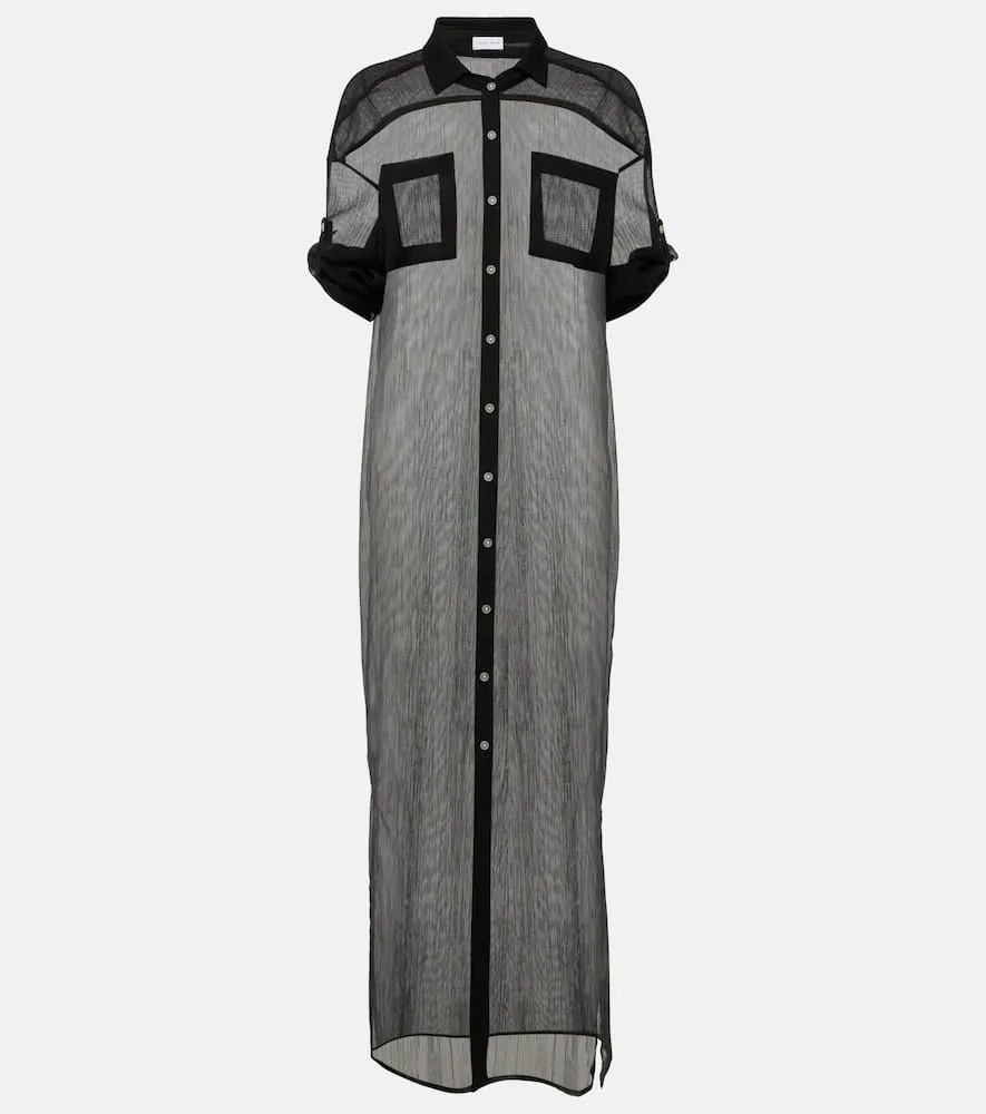 Jade Swim Mika mesh shirt dress