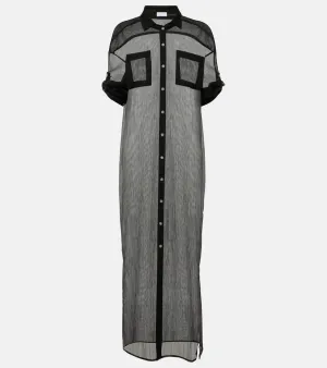 Jade Swim Mika mesh shirt dress