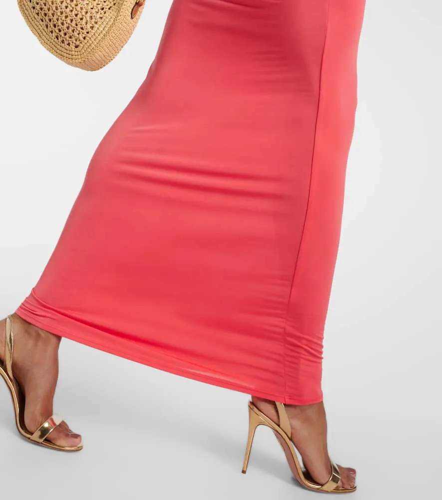 Jade Swim Yana cutout jersey maxi dress