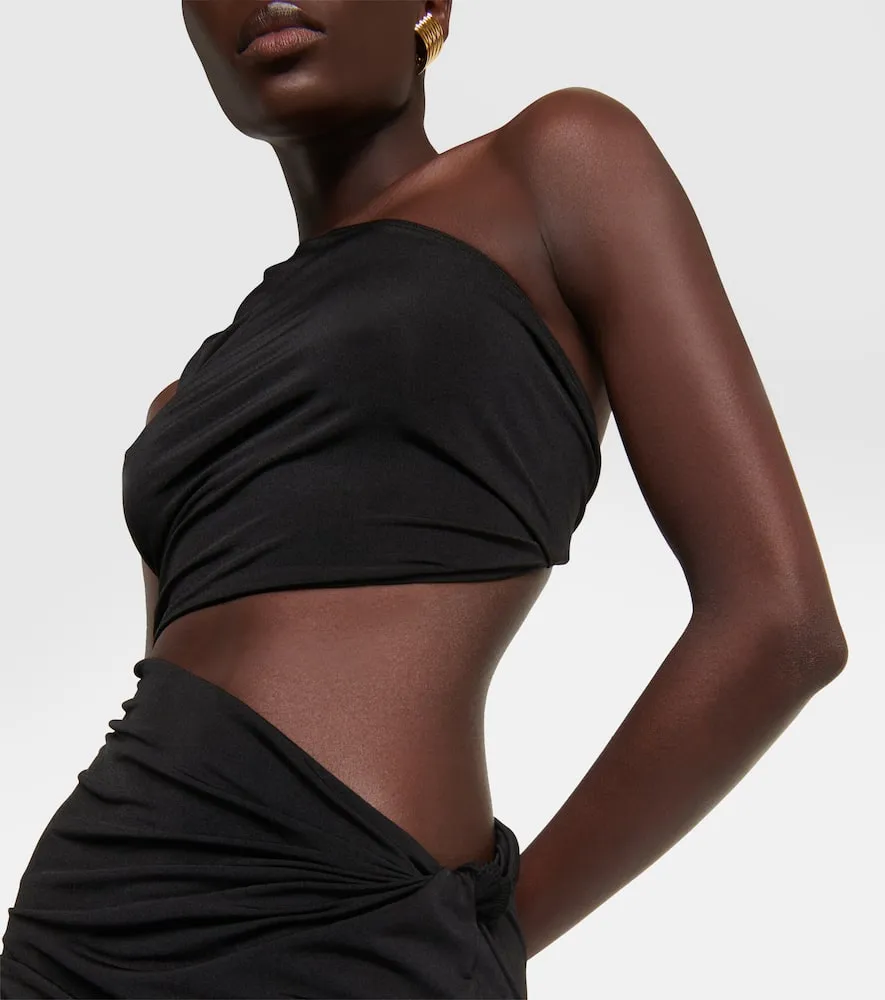 Jade Swim Yana one-shoulder cutout maxi dress