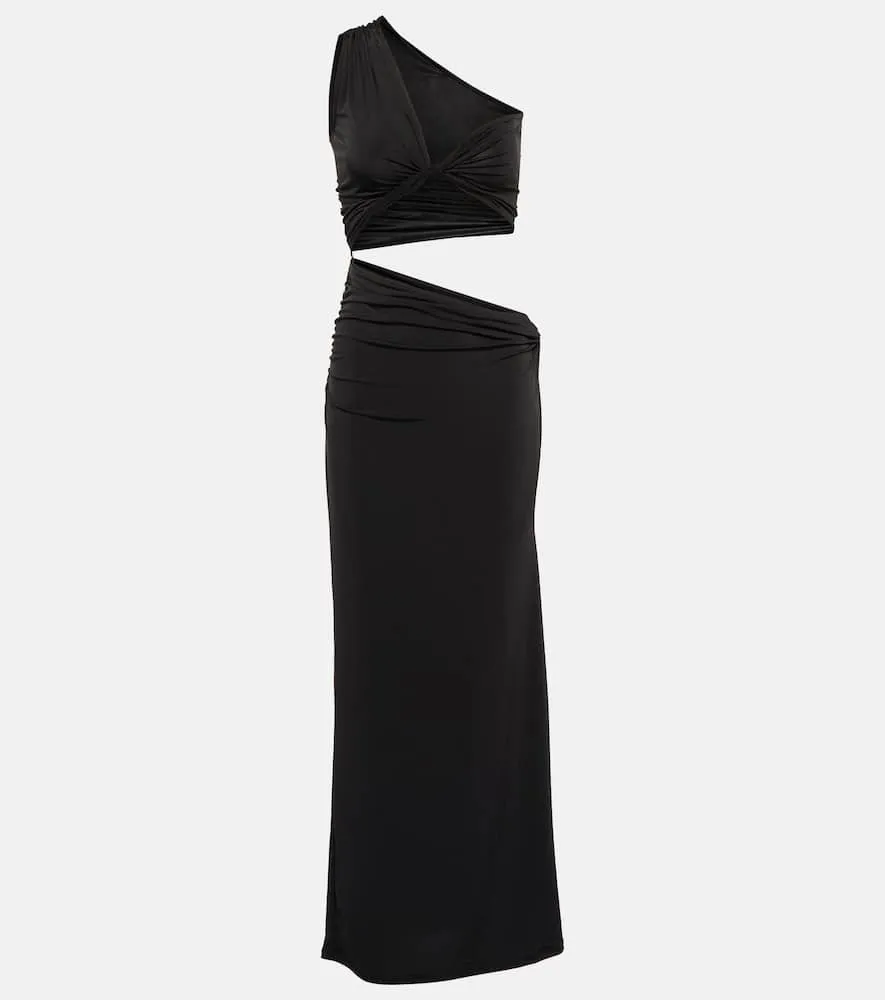 Jade Swim Yana one-shoulder cutout maxi dress