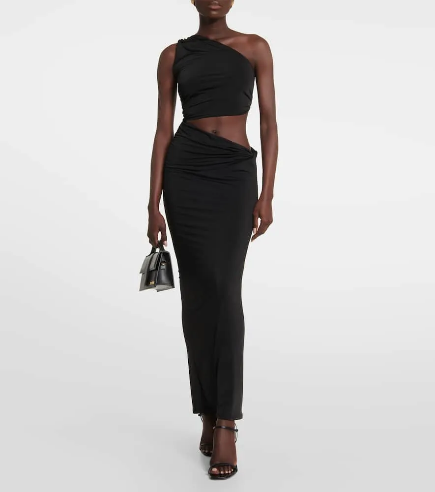 Jade Swim Yana one-shoulder cutout maxi dress