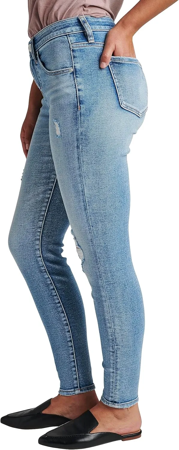 JAG Women's Cecilia Mid Rise Skinny Jeans
