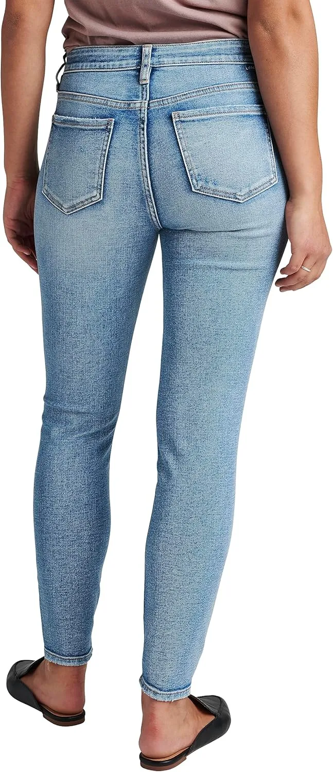 JAG Women's Cecilia Mid Rise Skinny Jeans