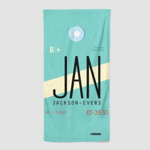 JAN - Beach Towel