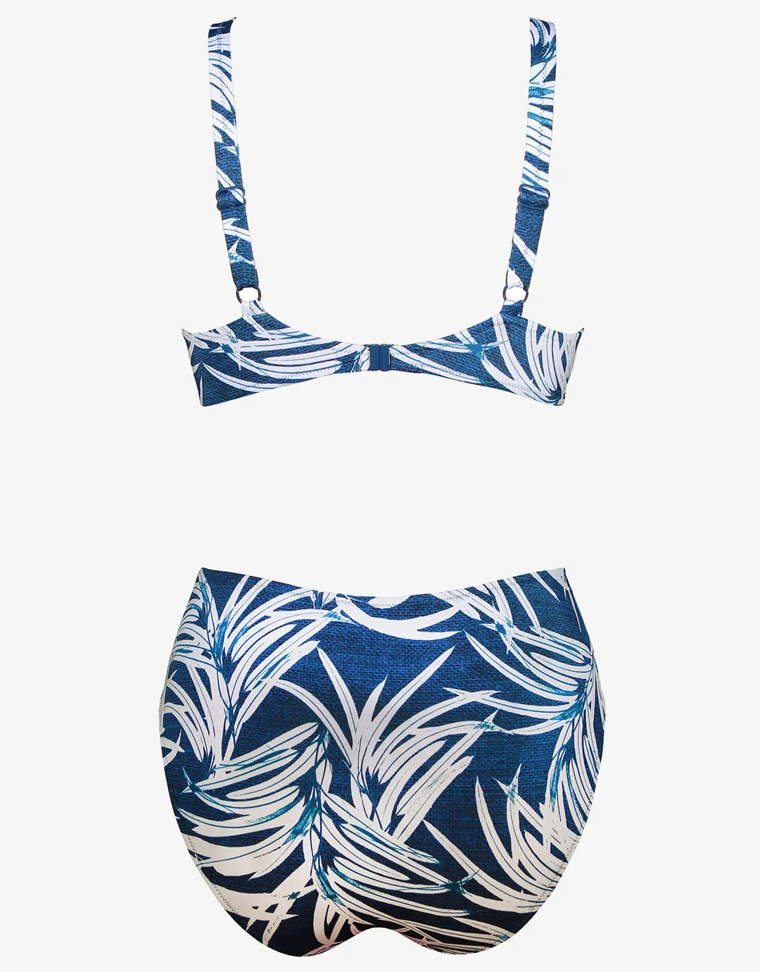 Jean Breeze Underwired Bikini Set - Denim White