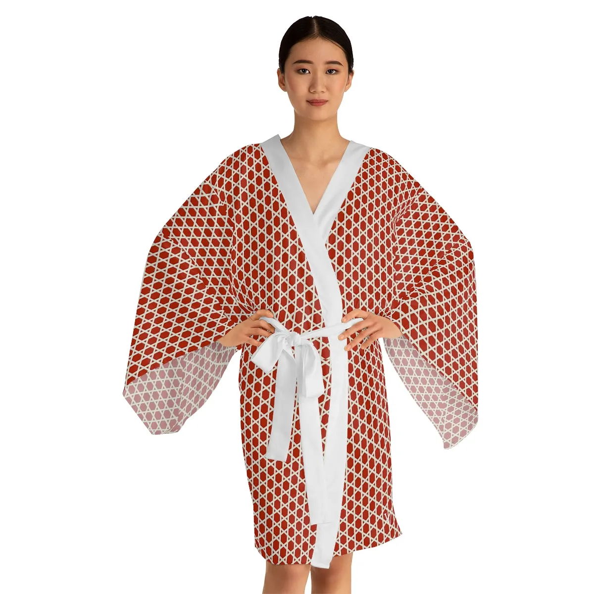 Kagome Long Sleeve Kimono Robe
