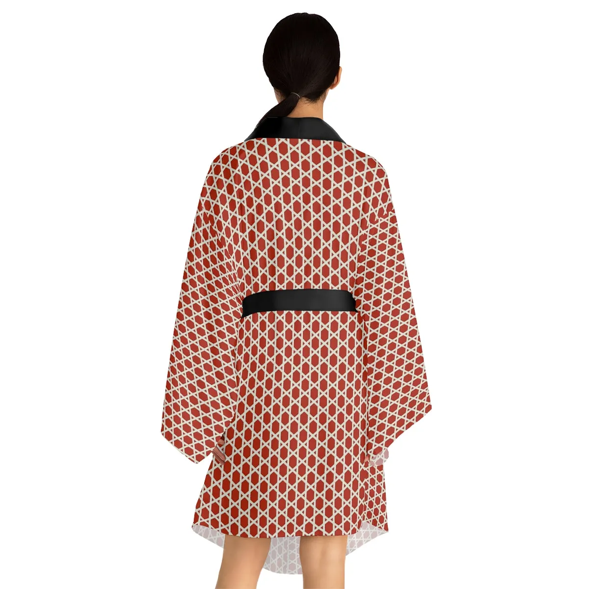 Kagome Long Sleeve Kimono Robe