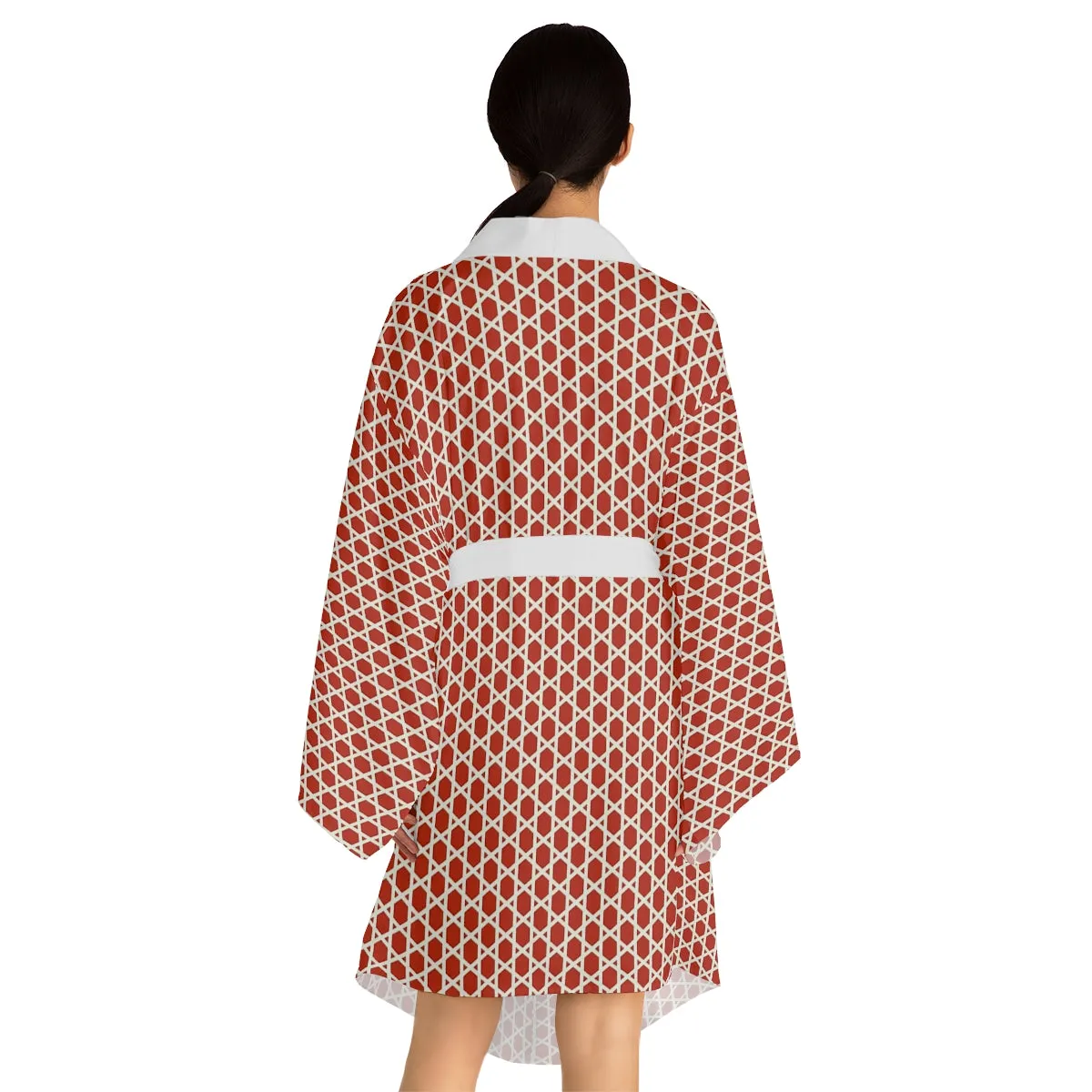 Kagome Long Sleeve Kimono Robe