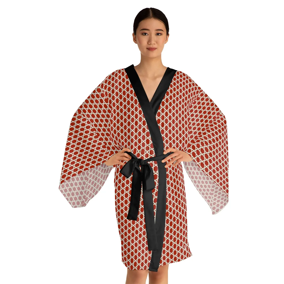 Kagome Long Sleeve Kimono Robe