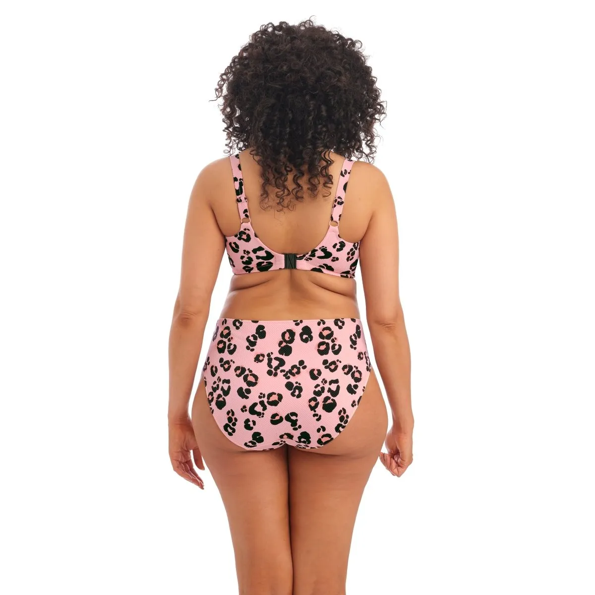 Kambuku Mid Rise Bikini Swim Brief Pink- ES800272