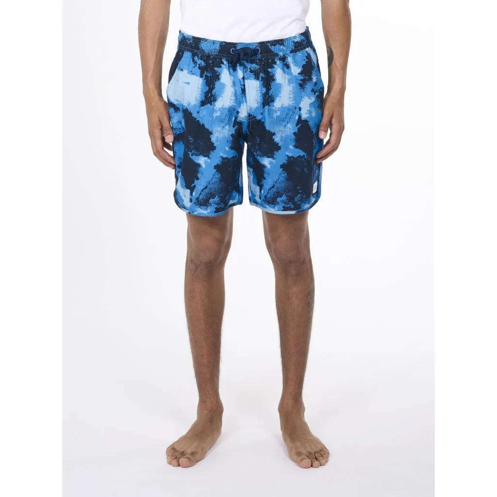 KCA 1180002 Swim shorts with elastic waist AOP 9992 men