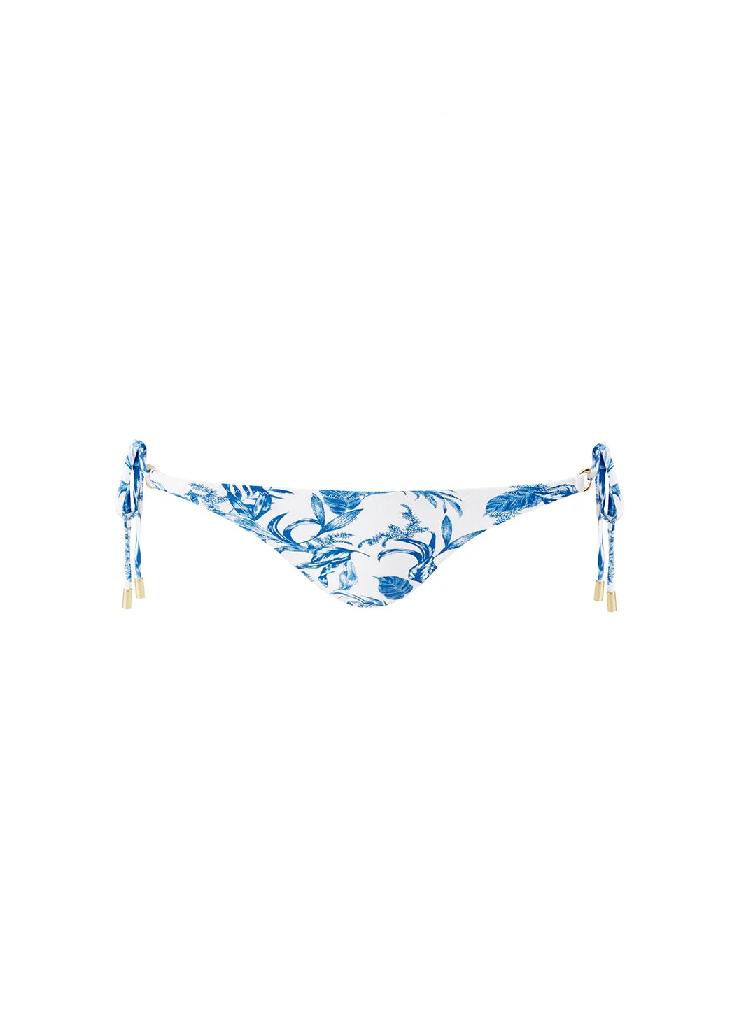 Key West Blue Leaf Bikini Bottom