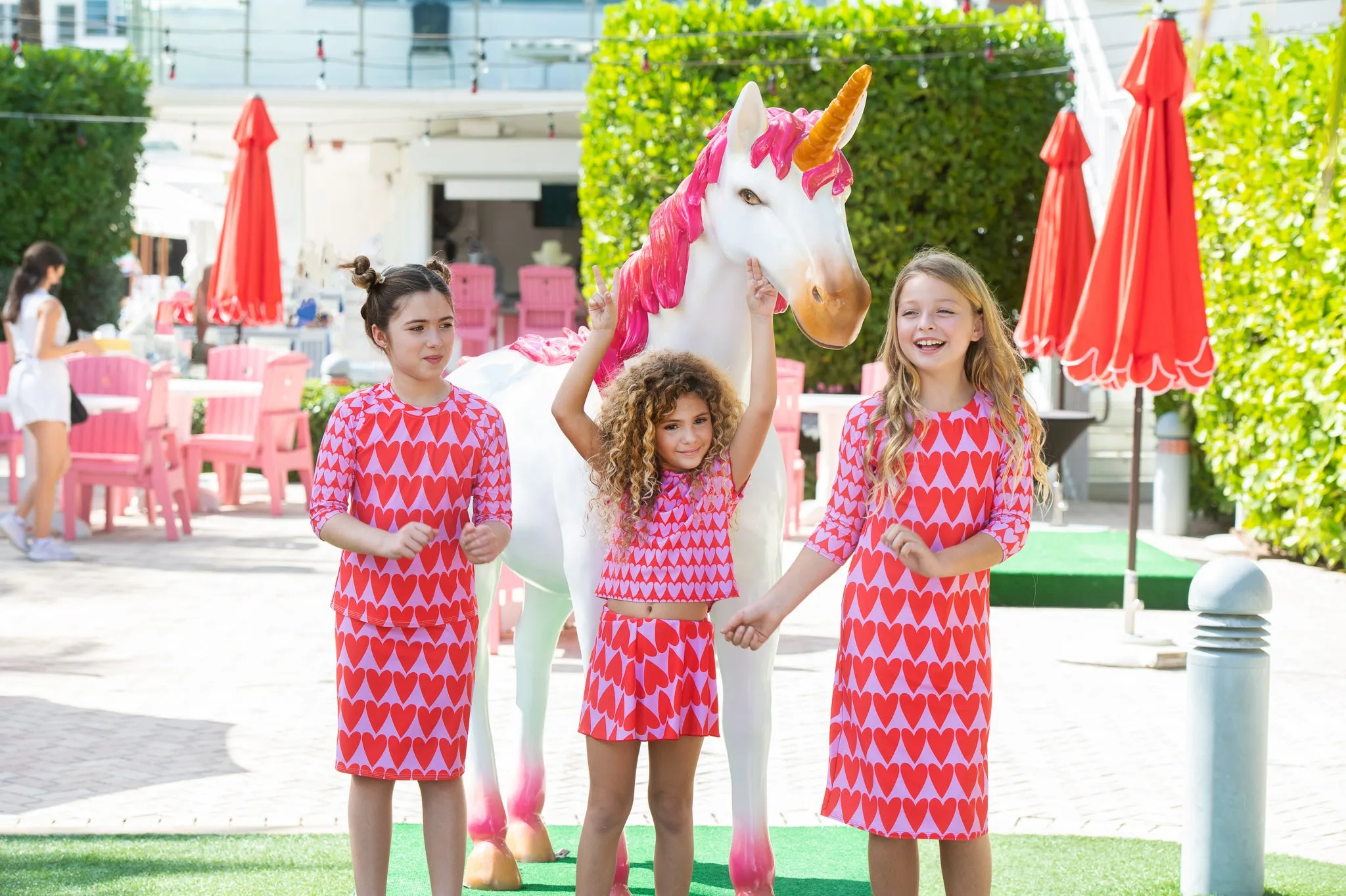 Kids Heart Swim Dress