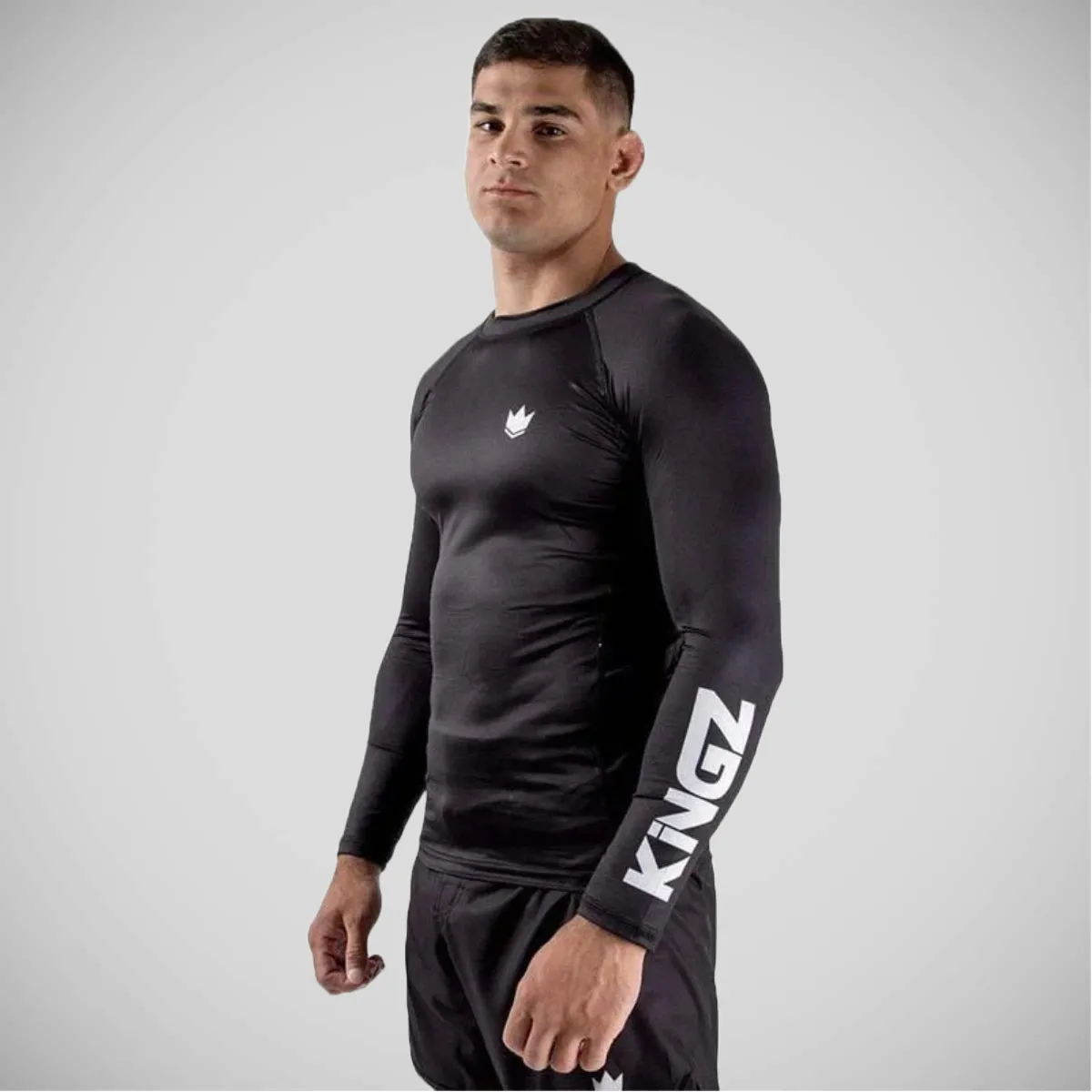 Kingz Kore Long Sleeve Rash Guard Black