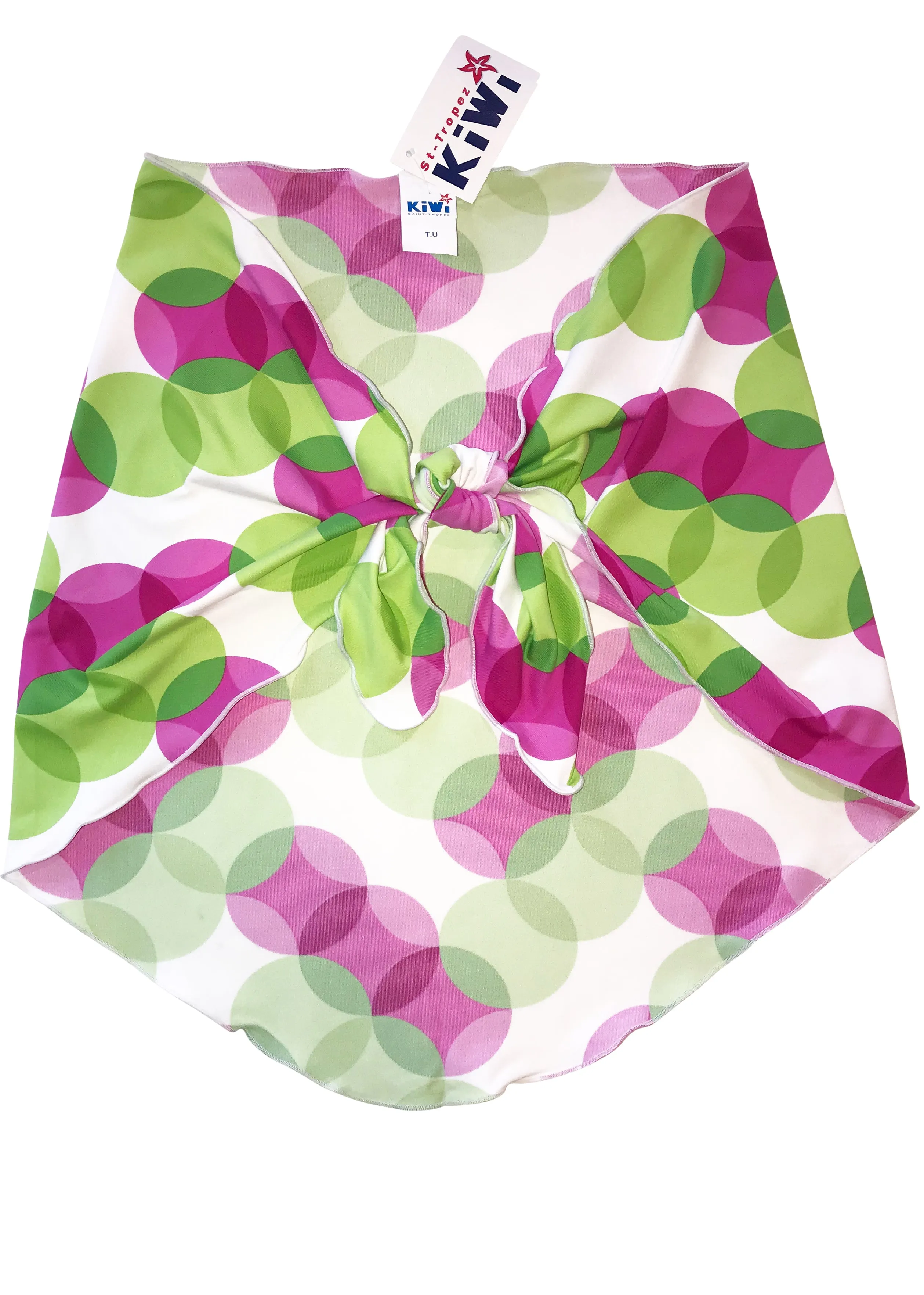 Kiwi girls sarongs - pink/lime