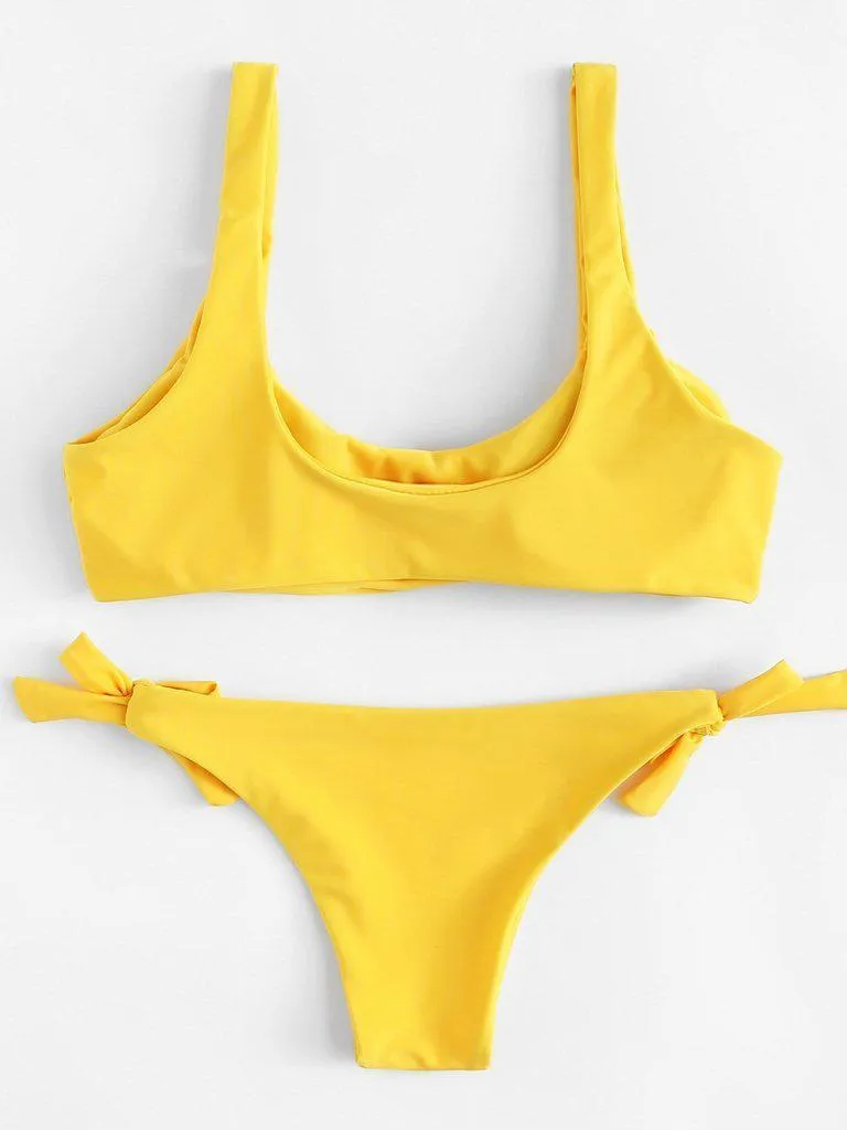 Knot Side Bikini Set