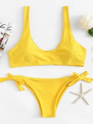 Knot Side Bikini Set
