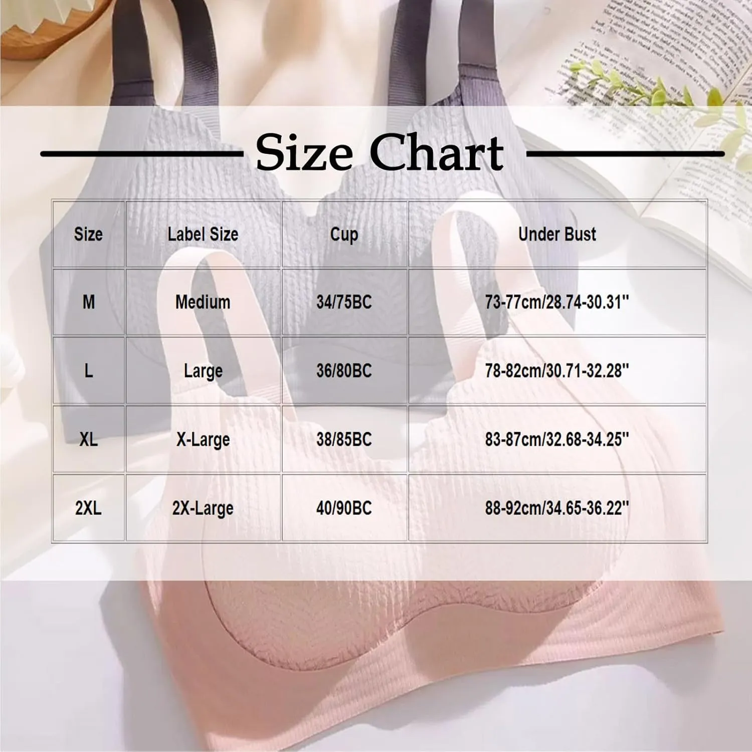 Lace Pull Up Bras for Women No Underwire Wireless Seamless Bralettes Comfort Supportive Full Coverage Everyday Bra