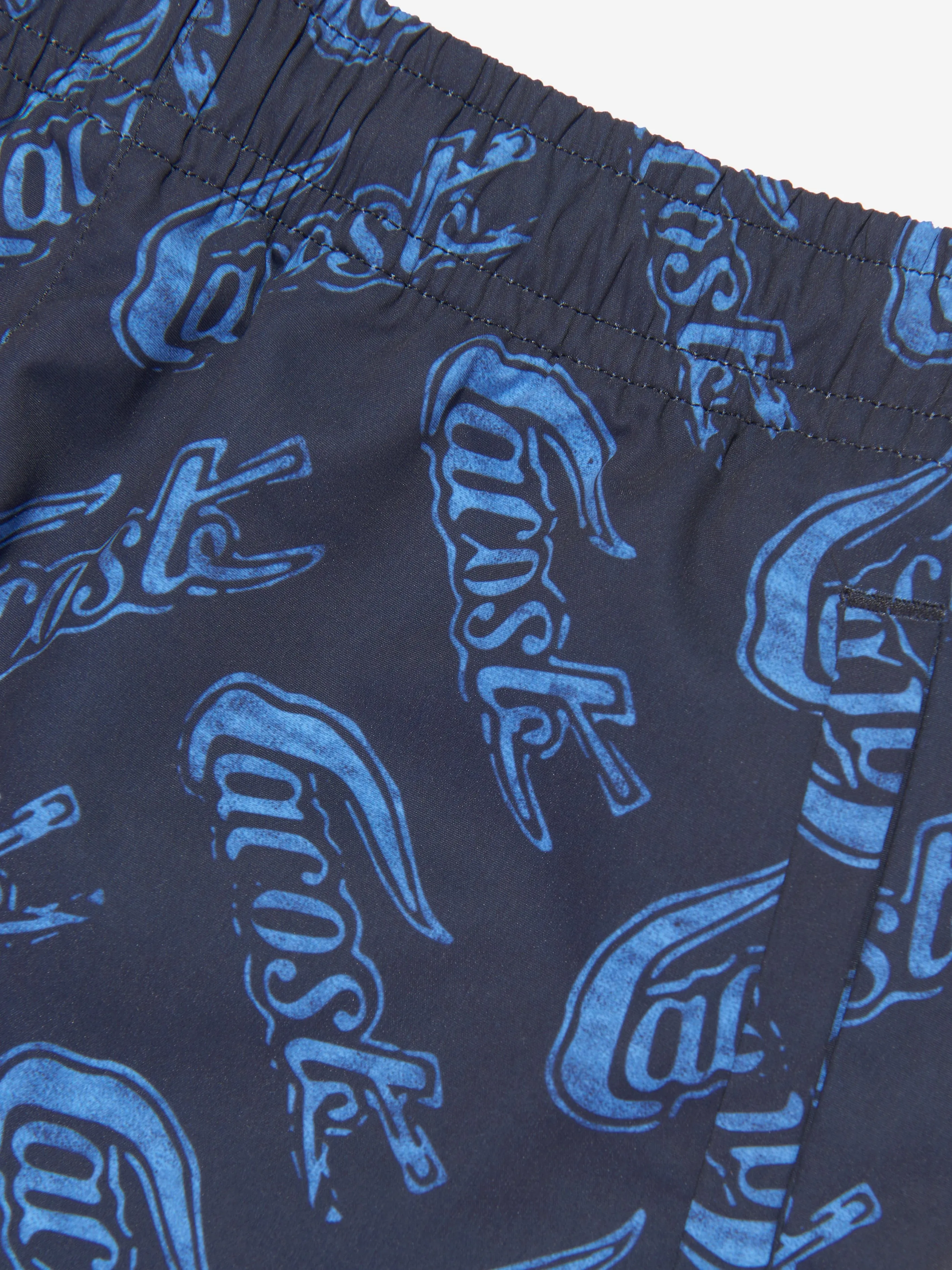 Lacoste Boys Logo Swim Shorts in Navy