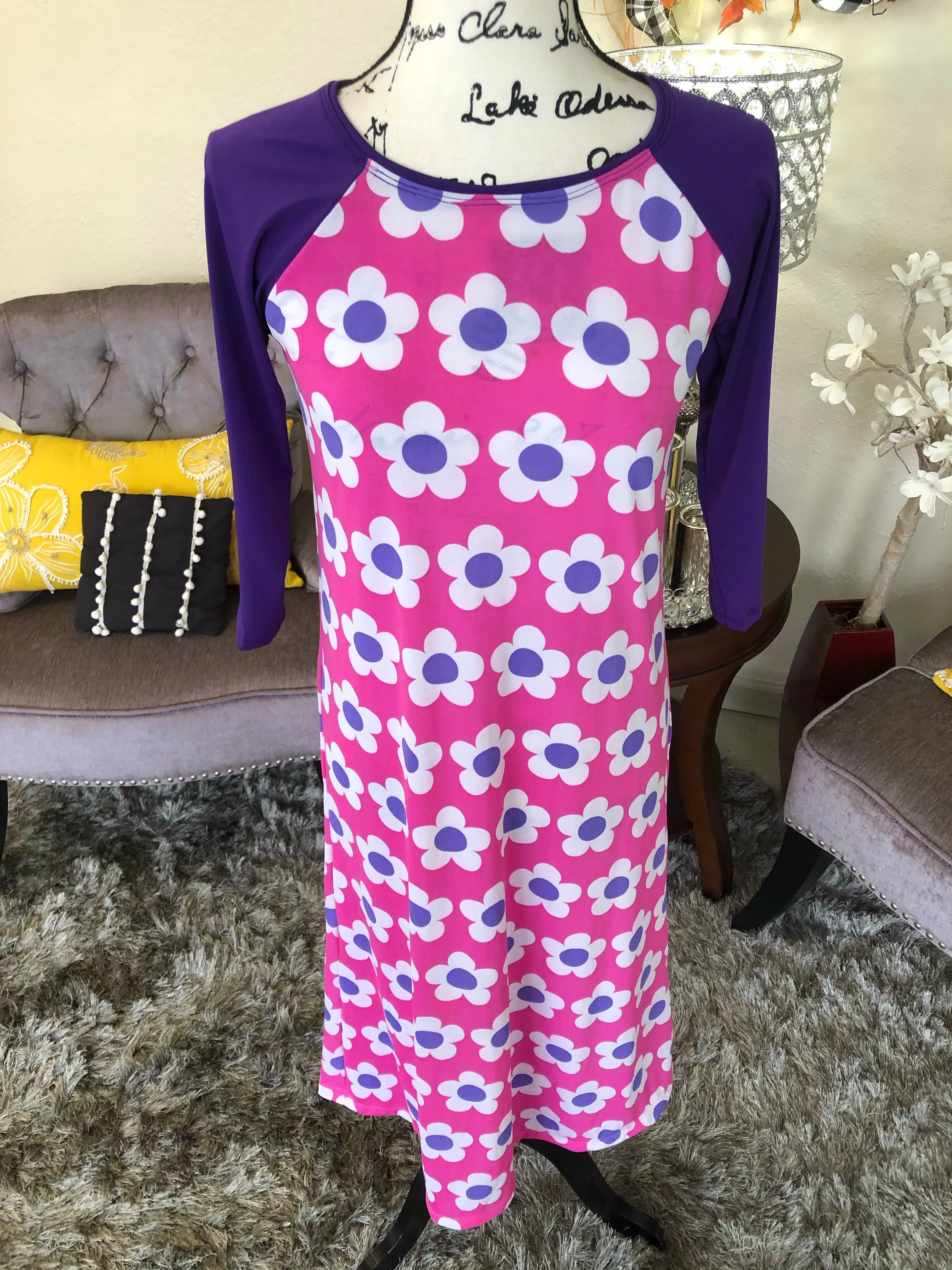 Ladies Daisy Swim Dress (PL)
