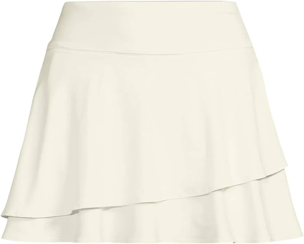 Lands' End Women's High Waisted Tulip Hem Swim Skort
