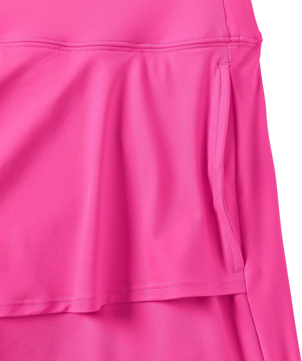 Lands' End Women's High Waisted Tulip Hem Swim Skort