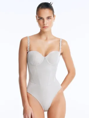 Lennox Silver Swimsuit