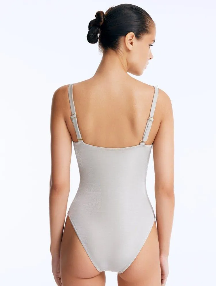 Lennox Silver Swimsuit