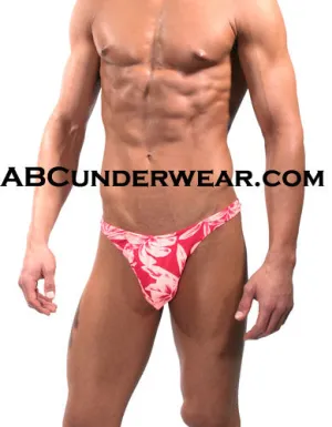 Limited Stock: Coral Paradise Thong Swimwear - Exclusive Offer