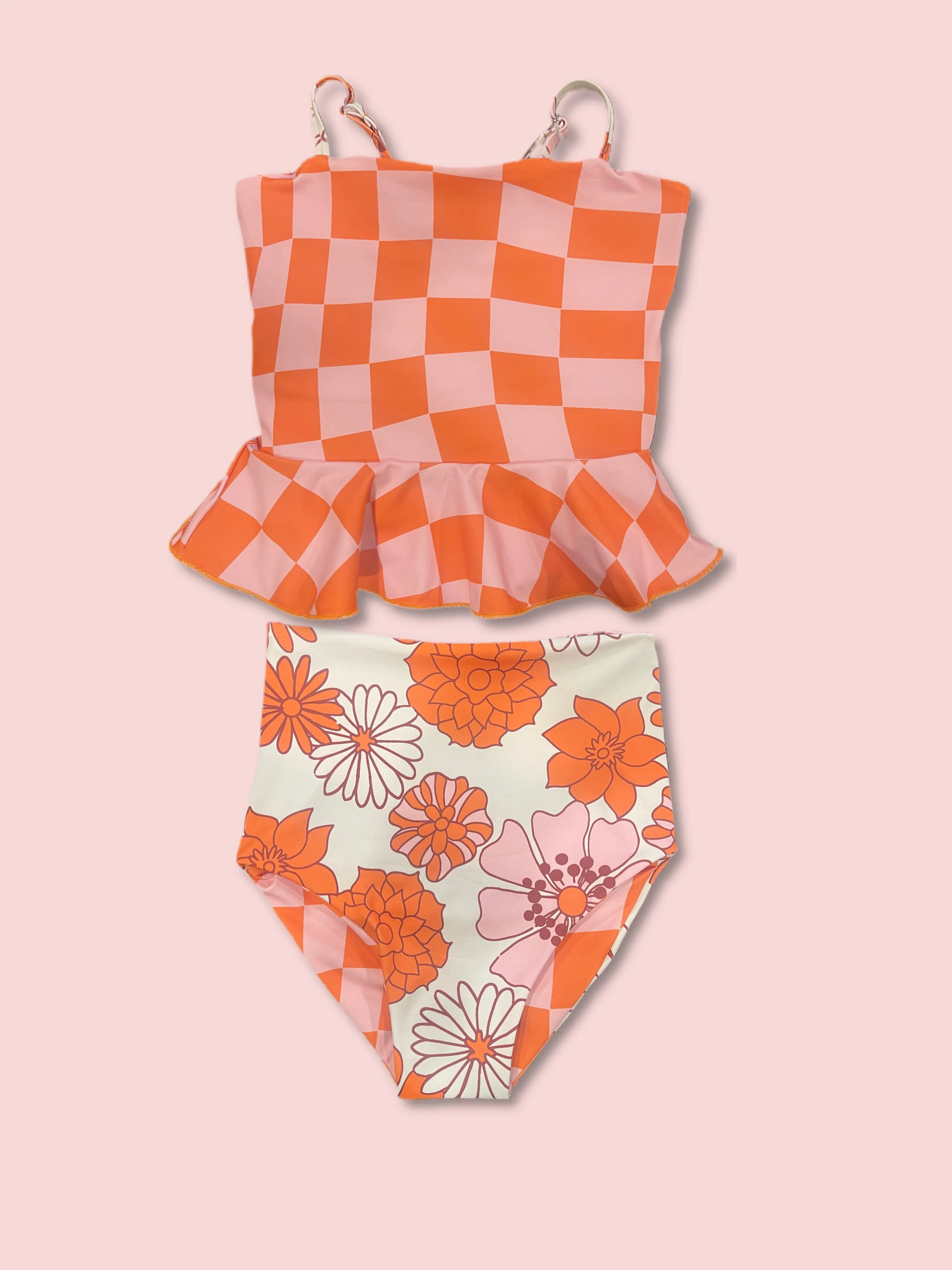 Little Girls Brighton - Reversible Tankini - $38