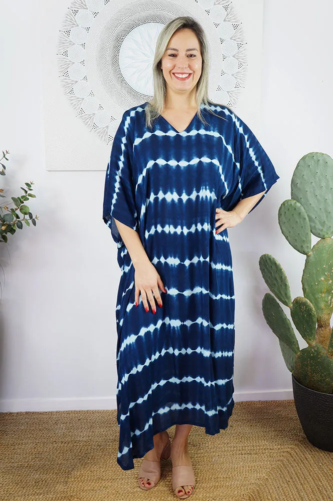 Long Kaftan "Nirvana" Tie Dye