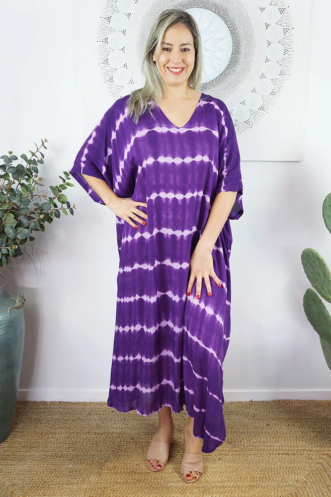 Long Kaftan "Nirvana" Tie Dye