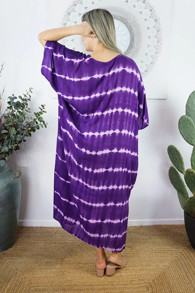 Long Kaftan "Nirvana" Tie Dye